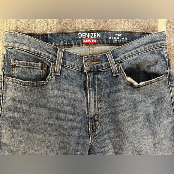 Denizen 236 Regular LEVI Jeans ~ Medium Wash Blue - Picture 3 of 9